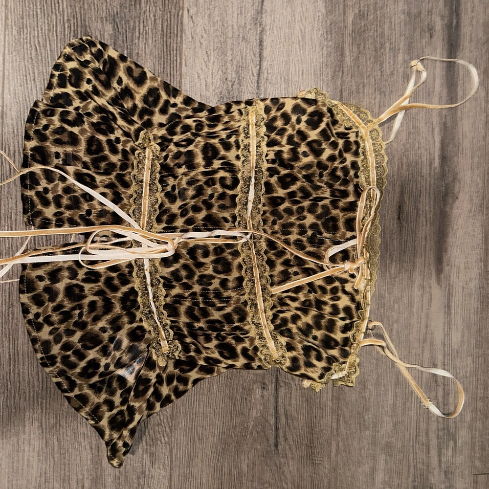 Dolls Kill Leopard Print Tank Top